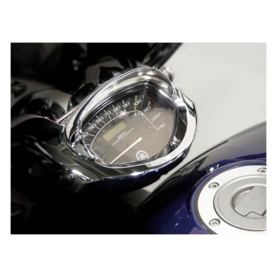 8082103 - National Cycle NC cast speedometer visor chrome