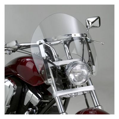 8082307 - National Cycle NC SwitchBlade® Quick Release Windshield Shorty® Clear