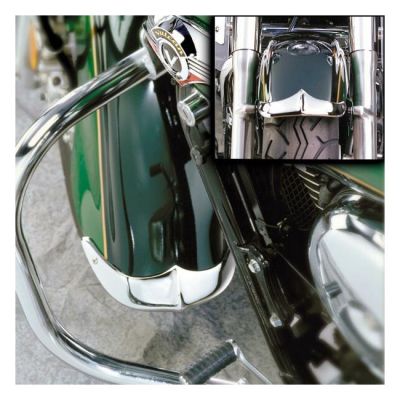 8082504 - National Cycle NC cast front fender tip set chrome