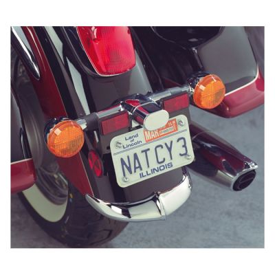 8082530 - National Cycle NC cast rear fender tip chrome