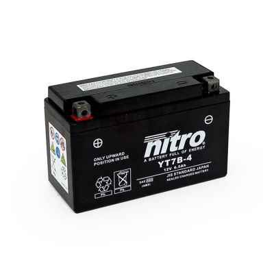 8110456 - Nitro sealed YT7B-4 AGM battery