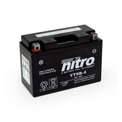 8110457 - Nitro sealed YT9B-4 AGM battery