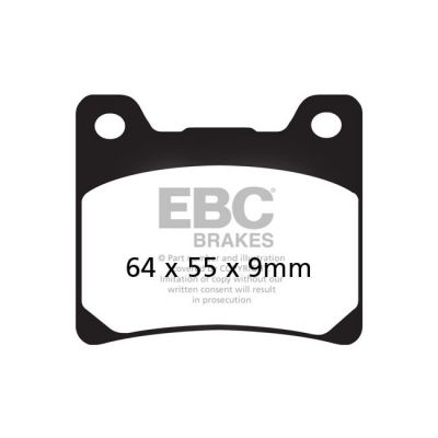 8110467 - EBC Organic brake pads