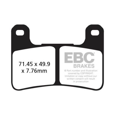 8110473 - EBC Double-H Sintered brake pads