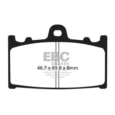 8110477 - EBC Organic brake pads