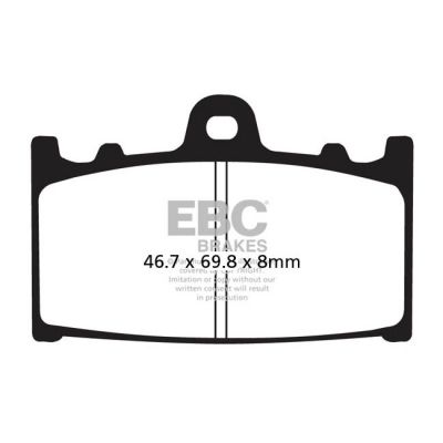 8110478 - EBC Double-H Sintered brake pads