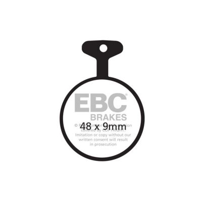 8110501 - EBC Organic brake pads