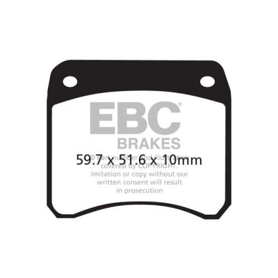8110502 - EBC Organic brake pads