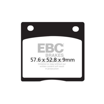 8110525 - EBC V-pad Semi Sintered brake pads