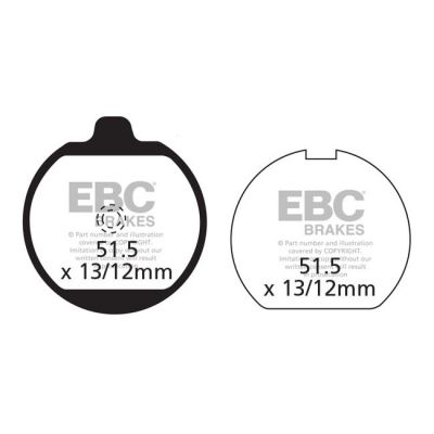 8110526 - EBC Organic brake pads