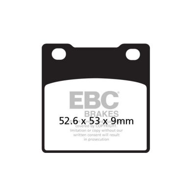 8110543 - EBC V-pad Semi Sintered brake pads