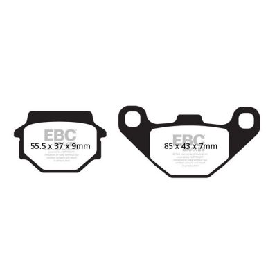 8110548 - EBC organic brake pads