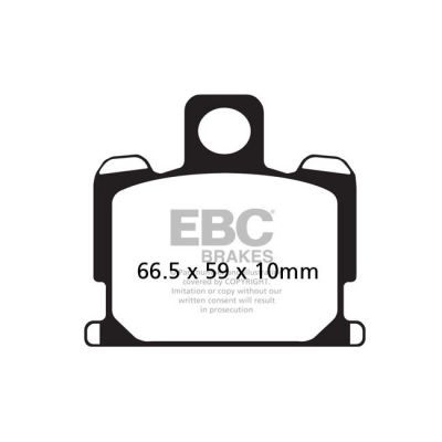 8110563 - EBC Organic brake pads