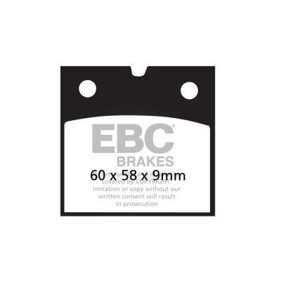8110567 - EBC V-pad Semi Sintered brake pads