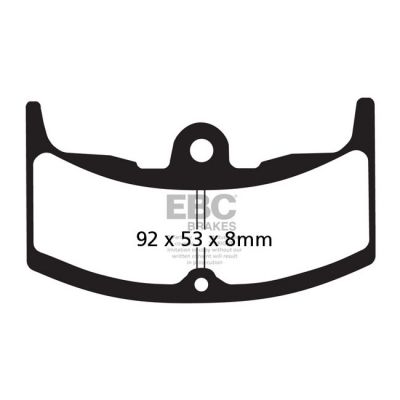 8110568 - EBC Organic brake pads