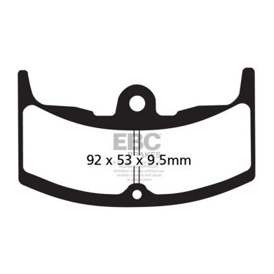 8110569 - EBC organic brake pads