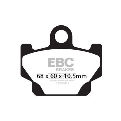 8110570 - EBC Organic brake pads