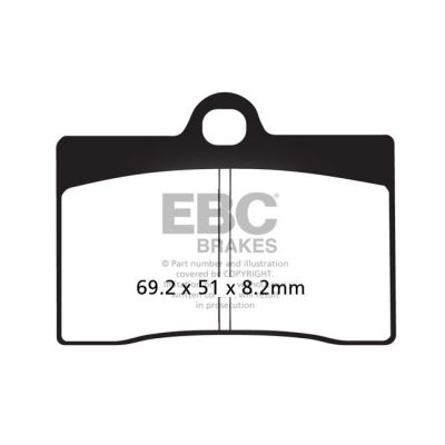 8110578 - EBC Organic brake pads