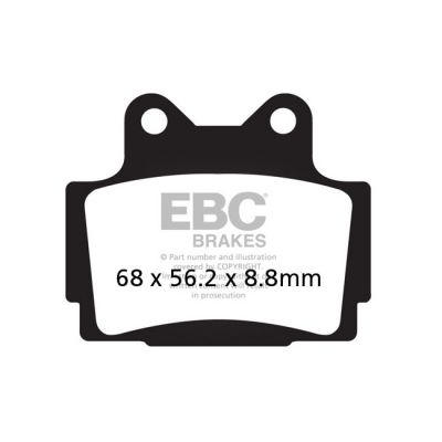 8110586 - EBC Organic brake pads