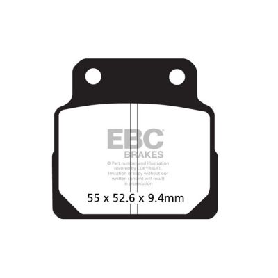 8110594 - EBC Organic brake pads