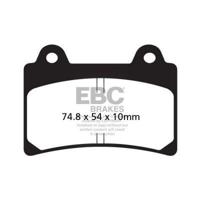 8110595 - EBC Organic brake pads