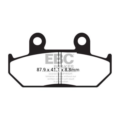 8110598 - EBC Organic brake pads