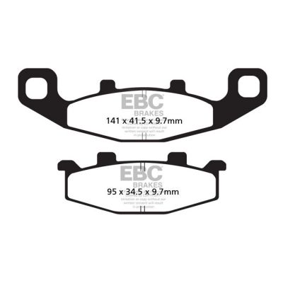 8110606 - EBC V-pad Semi Sintered brake pads