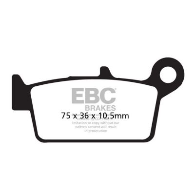 8110608 - EBC Carbon X / TT series brake pads