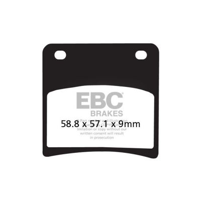 8110621 - EBC V-pad Semi Sintered brake pads