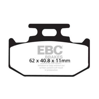 8110626 - EBC Carbon X / TT series brake pads