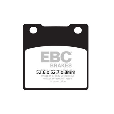 8110633 - EBC Organic brake pads