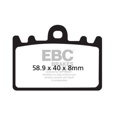 8110650 - EBC Double-H Sintered brake pads