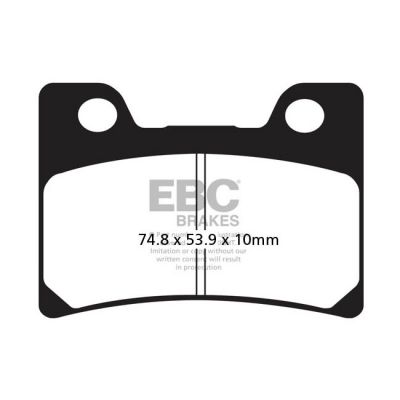 8110653 - EBC Organic brake pads