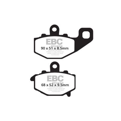 8110662 - EBC Organic brake pads