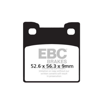 8110687 - EBC Organic brake pads