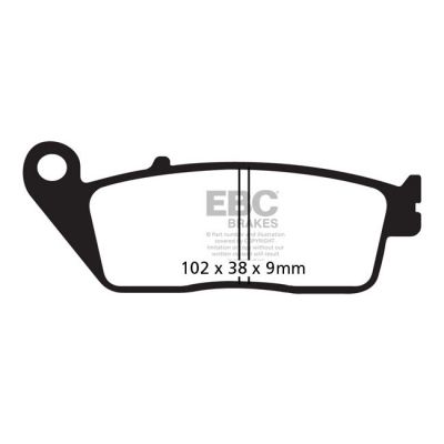 8110688 - EBC Organic brake pads