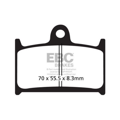 8110692 - EBC Organic brake pads