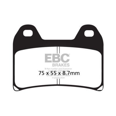 8110694 - EBC Organic brake pads