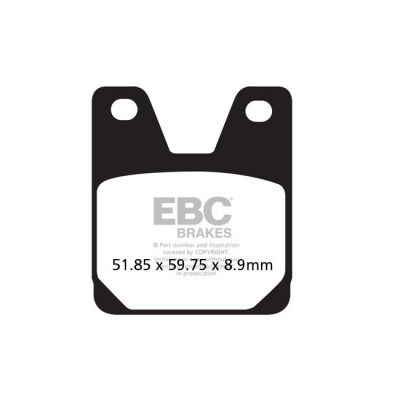 8110709 - EBC Organic brake pads
