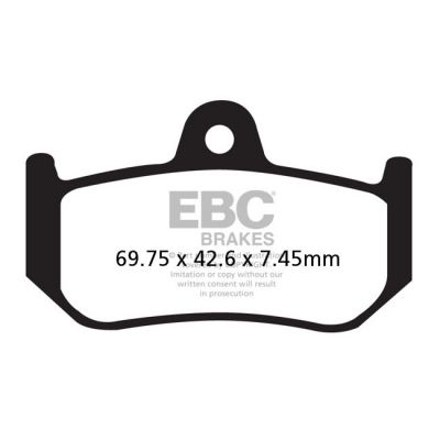 8110722 - EBC Double-H Sintered brake pads