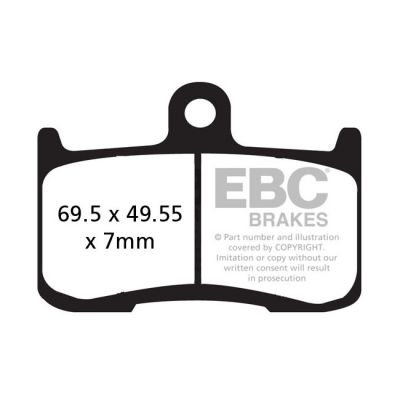 8110724 - EBC Double-H Sintered brake pads