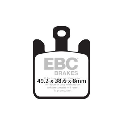 8110737 - EBC Double-H Sintered brake pads