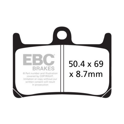 8110740 - EBC Double-H Sintered brake pads