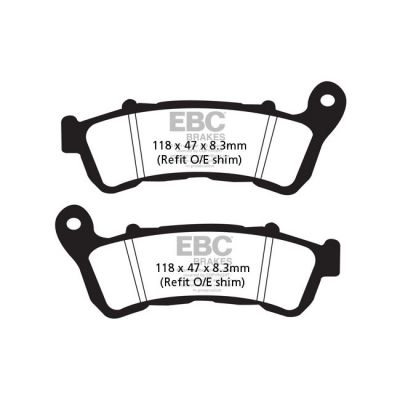 8110741 - EBC Organic brake pads