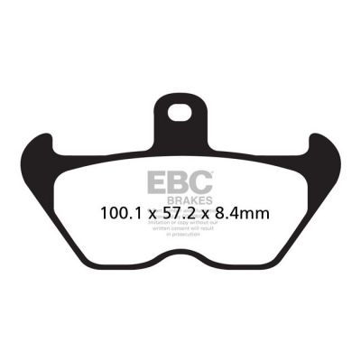 8110743 - EBC Organic brake pads