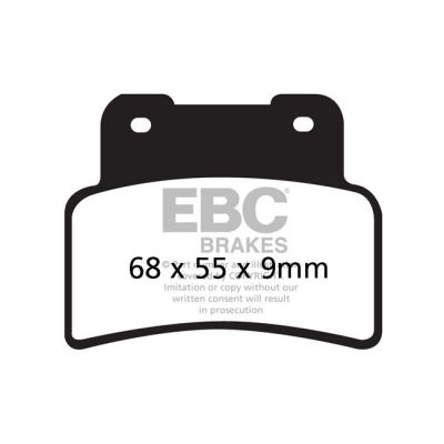 8110756 - EBC Organic brake pads