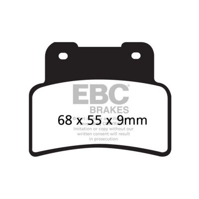 8110757 - EBC Double-H Sintered brake pads