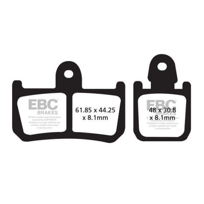 8110765 - EBC Double-H Sintered brake pads