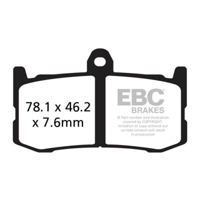 8110770 - EBC Double-H Sintered brake pads
