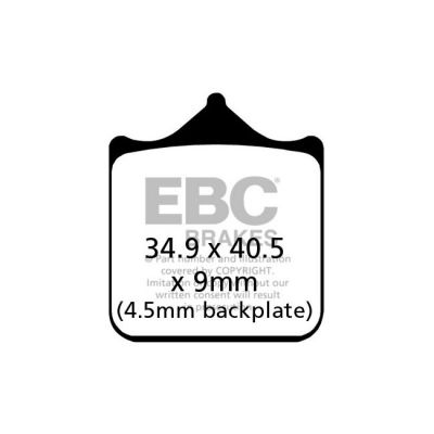 8110775 - EBC Double-H Sintered brake pads